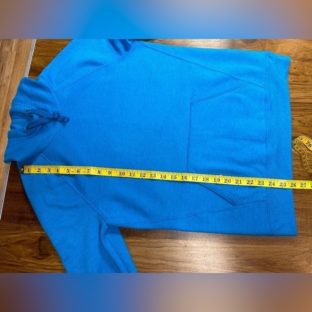 Champion Fleece Hoodie Bright Blue Women’s Size Large - Picture 3 of 10